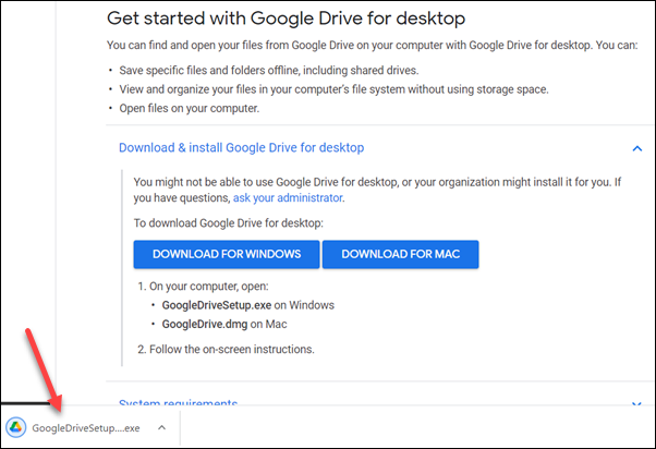 download google drive to mac